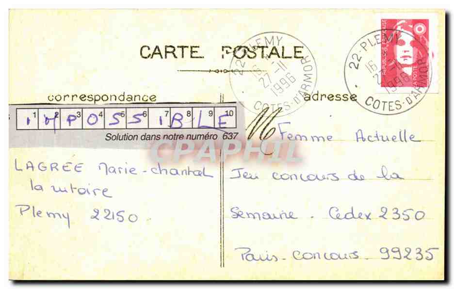 CPA Militaria Prise de Mulhouse 1914 — Rückseite