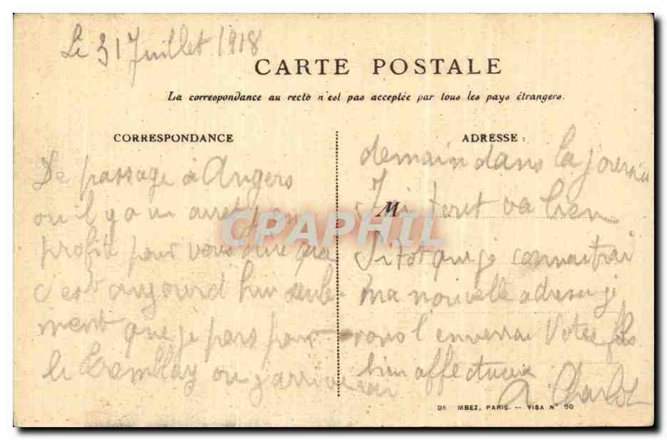 CPA Militaria On les aura Poilu — Rückseite
