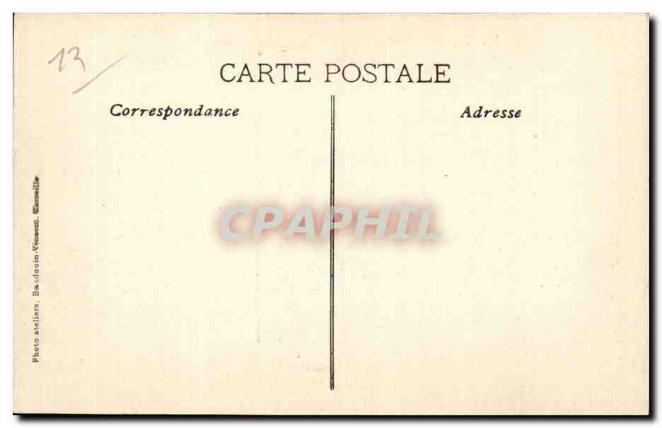 Marseille - Exposition Internationale d Electricite 1908 - Maison Moderne - CPA  — Rückseite