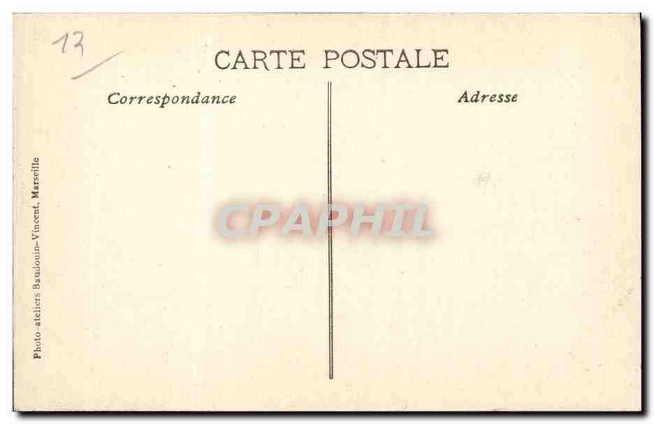 Marseille - Exposition Internationale d Electricite 1908 - Le Minaret Tunisien - CPA  — Rückseite