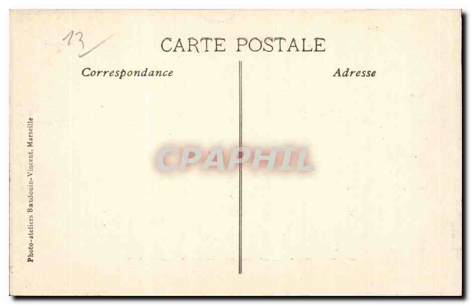 Marseille - Exposition Internationale d Electricite 1908 - Les Portiques Lumineux - CPA  — Rückseite