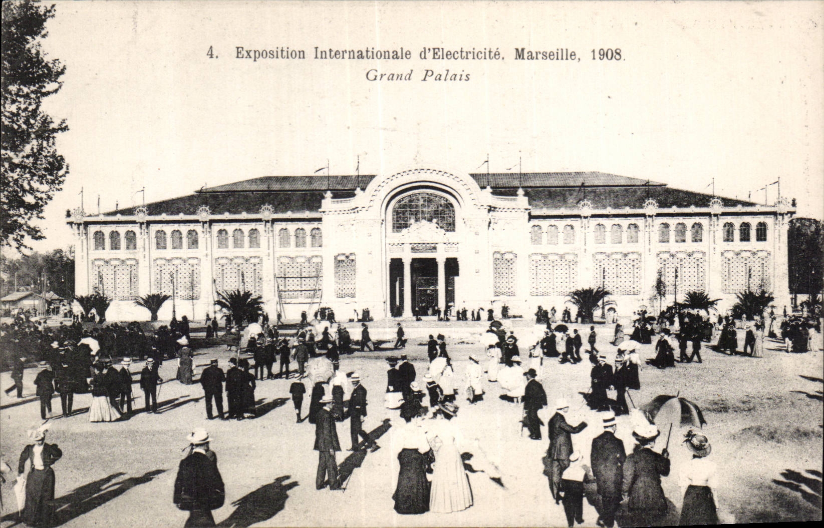 Marseille - Exposition Internationale d Electricite 1908 - Grand Palais - CPA 