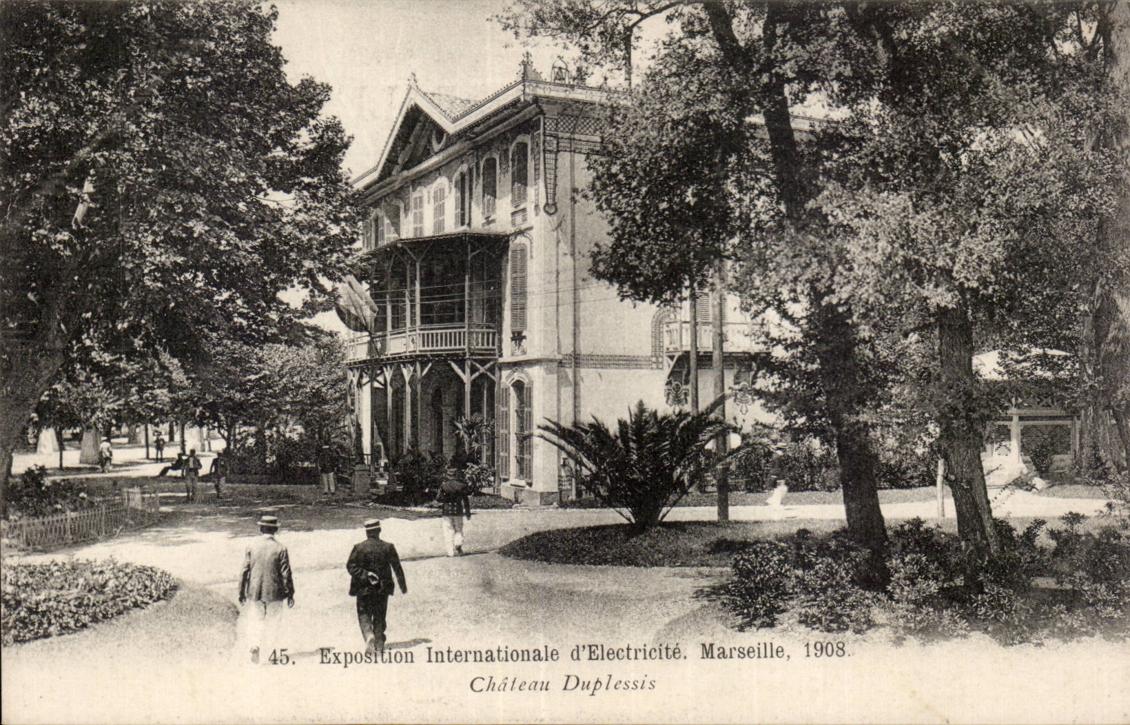 Marseille - Exposition Internationale d Electricite 1908 - Chateau Duplessis - CPA 