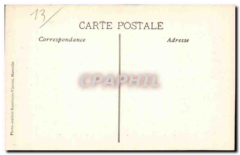 Marseille - Exposition Internationale d Electricite 1908 - Le Petit Bassin - CPA  — Rückseite