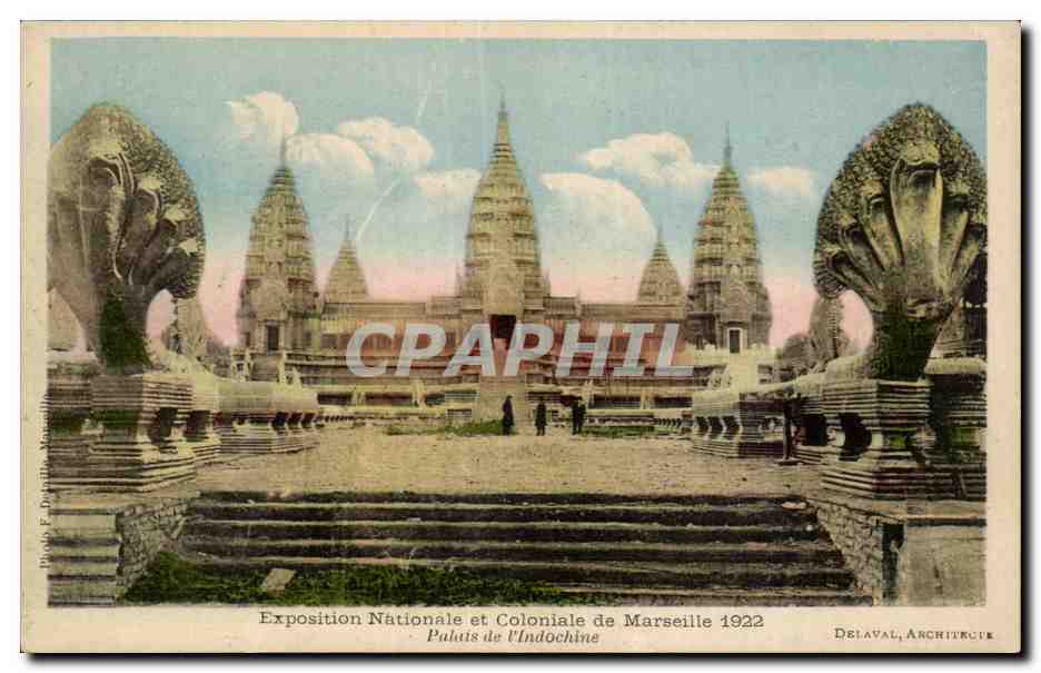 Marseille - Exposition Coloniale 1922 - Palais de l Indochine - CPA 