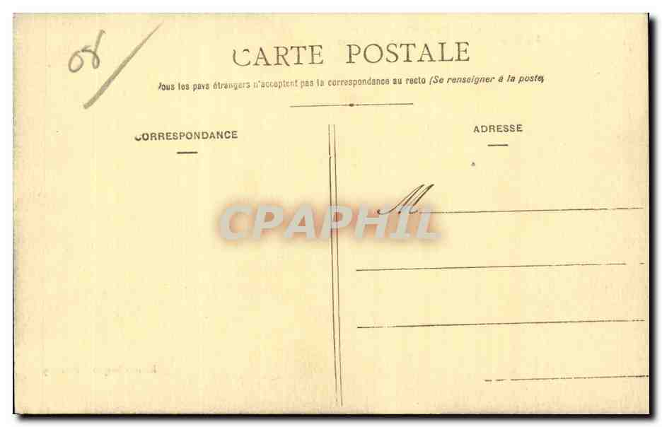 Charleville - Le Vieux Moulin vue en Amont — Éditeur Floquet-Montcy, n° P. 875 — Back