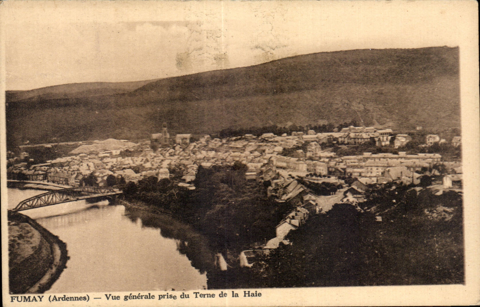 Fumay - Vue Generale prise du Terne de la Haie - CPA