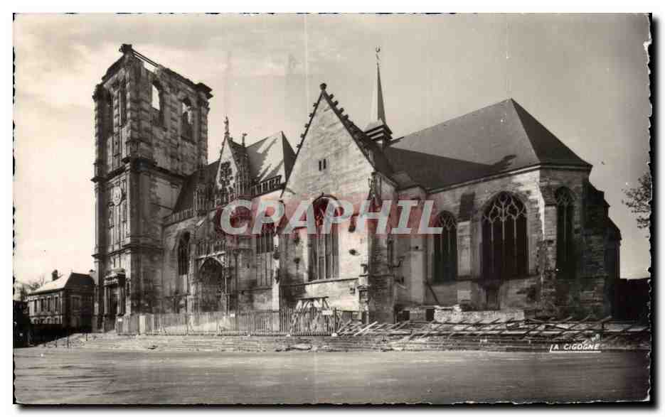 Rethel - Eglise Saint Nicolas - CPA 