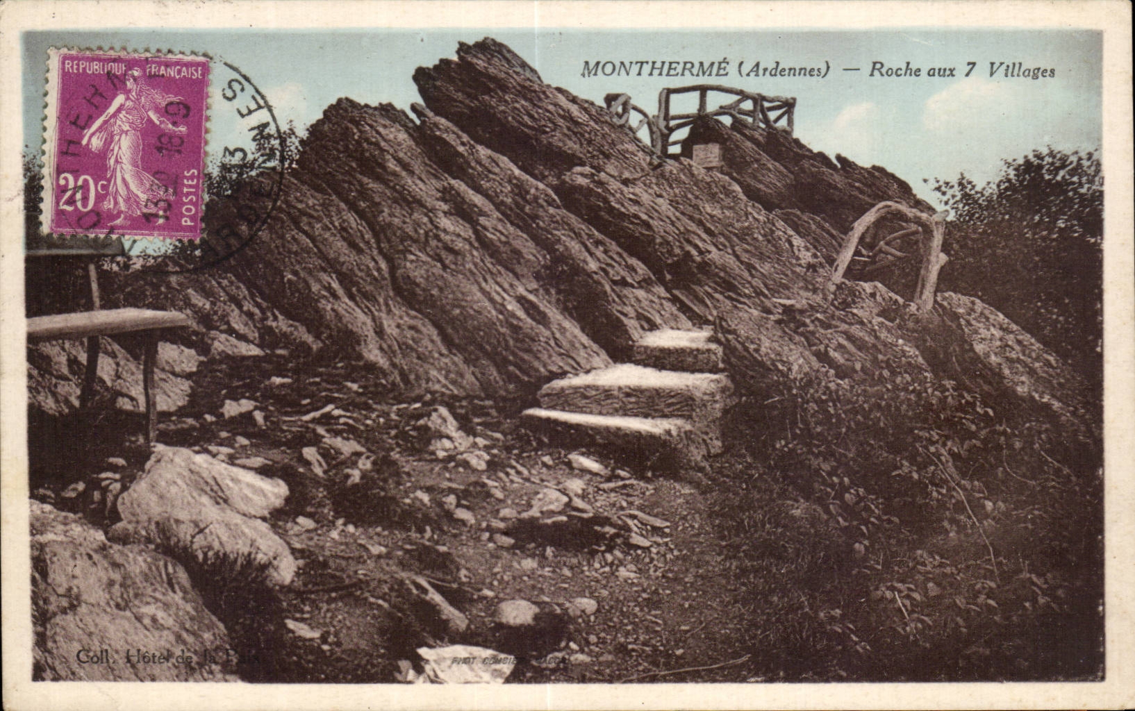 Montherme - Roche aux 7 Villages - CPA 