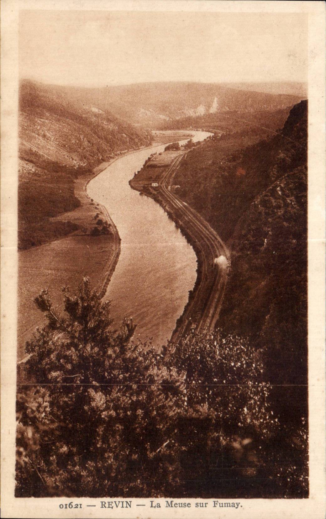 Revin - Meuse sur Fumay - CPA 