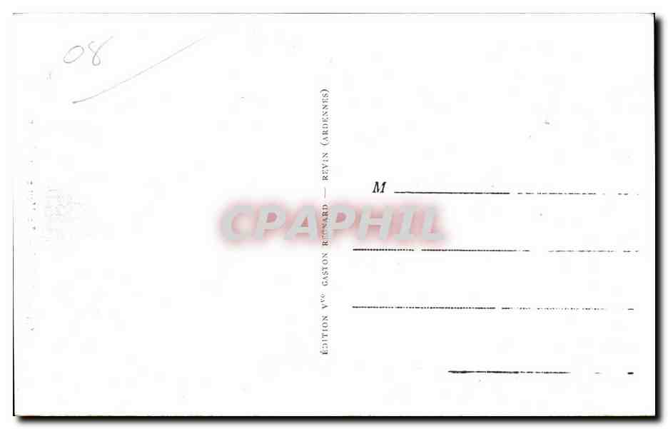 Revin - Meuse sur Fumay - CPA  — Rückseite