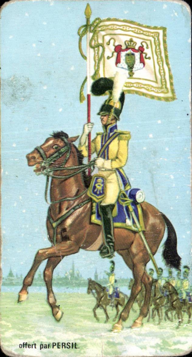 Image Gardes du corps saxons 1812 Militaria Soldats 
