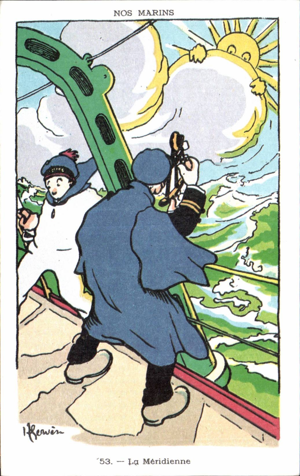 CPA Militaria Gervese Nos amrins La meridienne