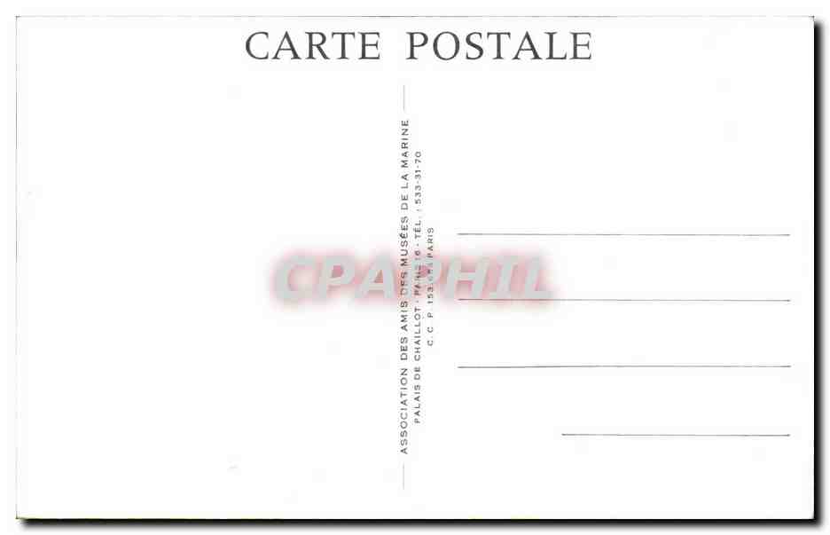 CPA Militaria Humour Gervese Gabier Nos marins  — Verso
