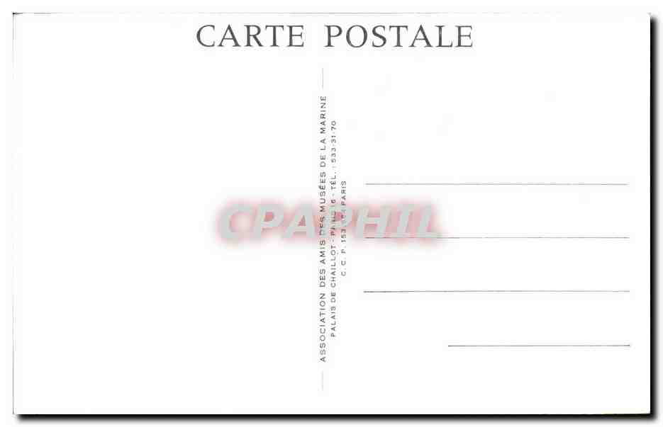 CPSM Militaria Humour Gervese Torpilleur Nos marins  — Verso
