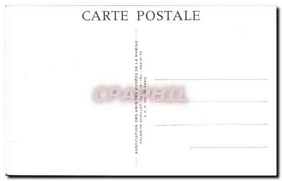 CPSM Militaria Humour Gervese Canonnier Nos marins  — Verso