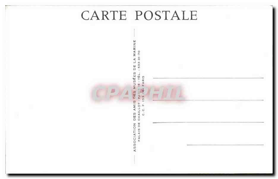 CPSM Militaria Humour Gervese Mecanicien Nos marins  — Verso