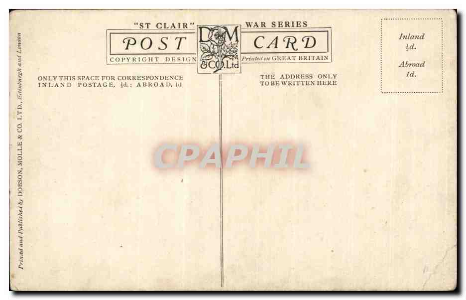 CPA Militaria Humour Take this back to Tipperary Ireland Irlande — Verso
