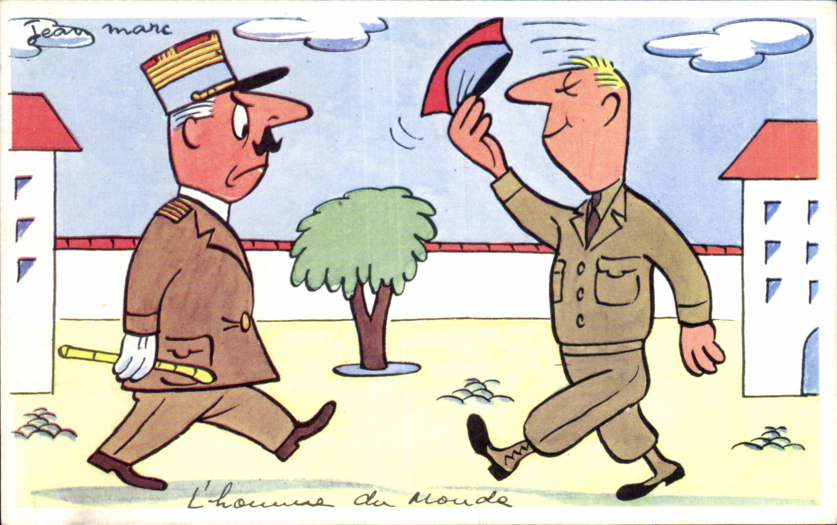 L'homme du Monde — caricature de Jean Marc — éditeur R. Hamel, n°185