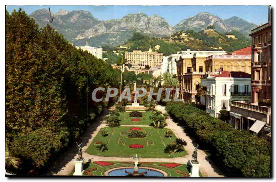 Menton - Les Jardins du Casino - CPSM