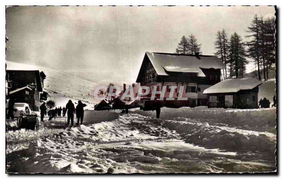 Valberg - Exquis l Ete et Skis l Hiver - Hotel Chalet Suisse - CPA 