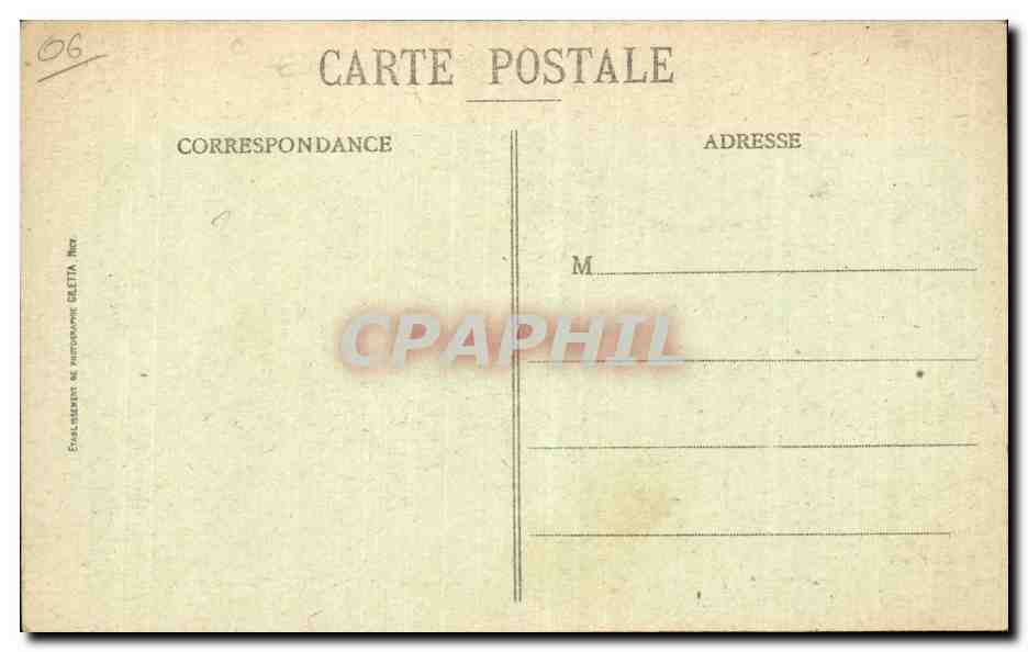 Saint Paul - Rue Grande et amorces de la Rue Casse Cou - CPA  — Rückseite