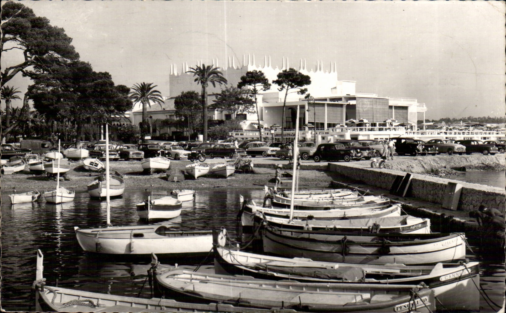 Cannes - Le Palm Beach - CPA 