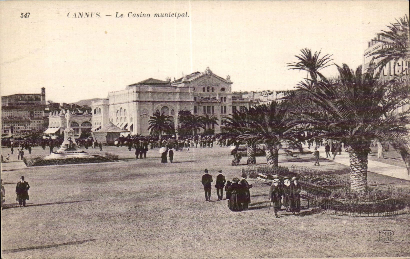Cannes - Le Casino Municipal - CPA 