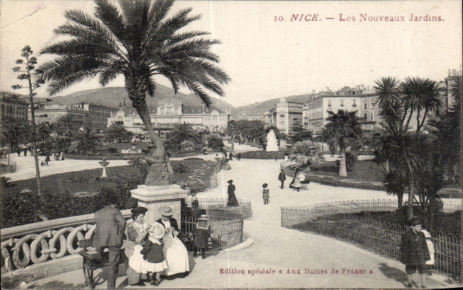 Nice - Les Nouveaux Jardins - CPA 