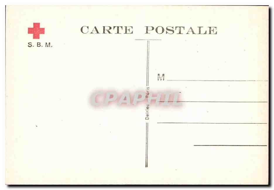 CPA Fantaisie Militaria Garde imperiale 1857 Grenadier Uniforme — Rückseite