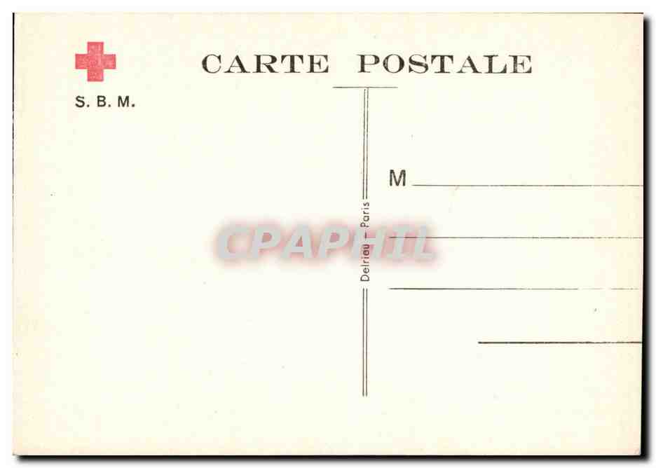 CPA Fantaisie Militaria Garde imperiale 1860 Artillerie Uniforme — Rückseite