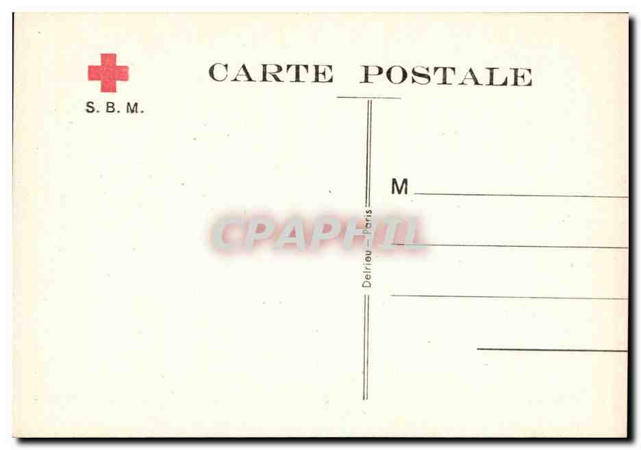 CPA Fantaisie Militaria Garde imperiale 1811 Officier de chasseurs a pied Uniforme — Rückseite