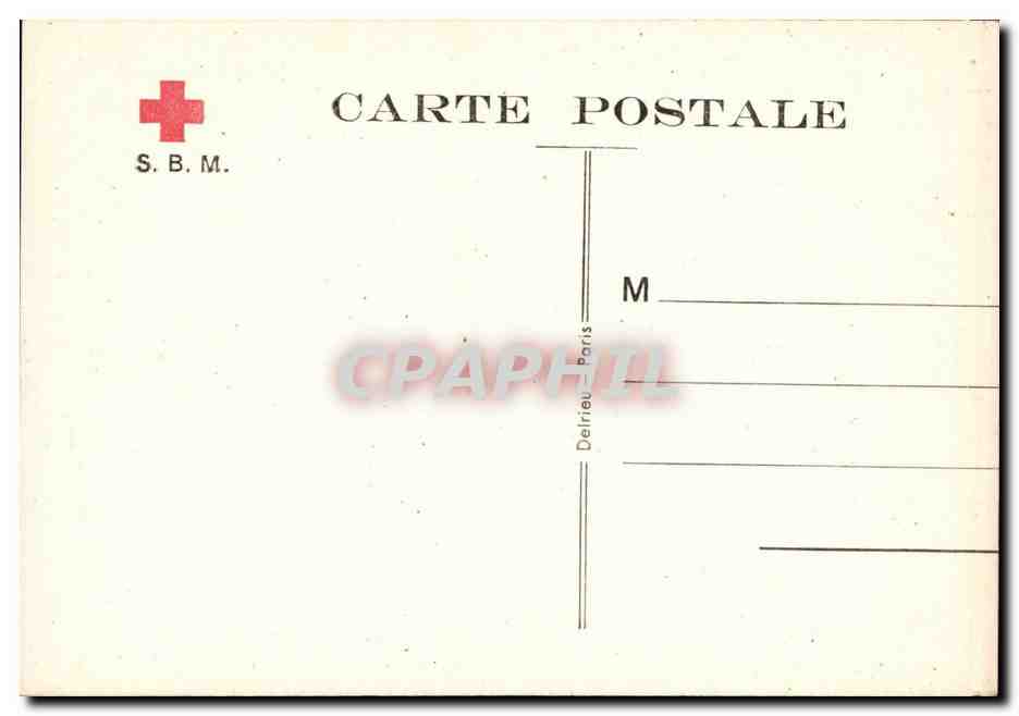 CPA Fantaisie Militaria Garde imperiale 1811 Officier de chasseurs a pied Uniforme — Rückseite