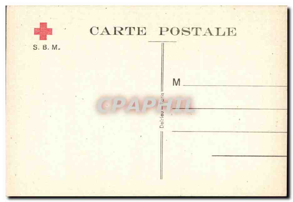 CPA Fantaisie Militaria 1934 Chasseur a pied Uniforme — Rückseite