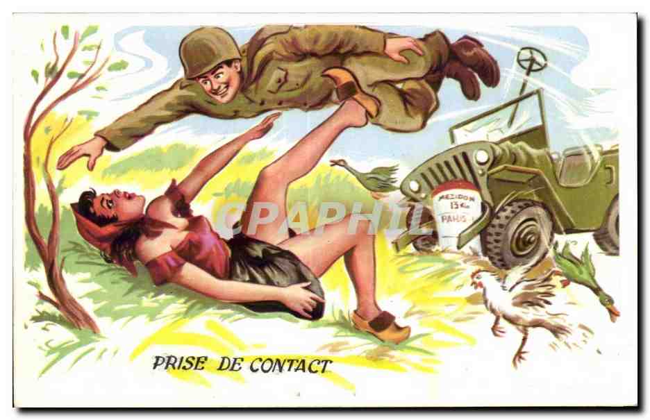 Contatto — scena militare umoristica — Mezidon 15c Paris
