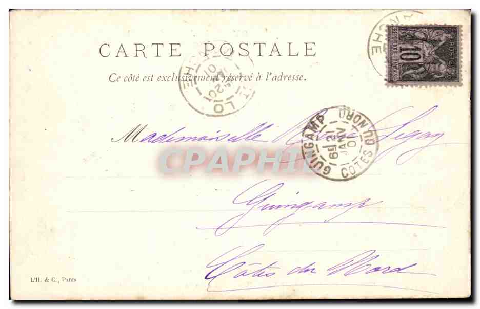 Capture d'une reconnaissance Anglaise par les Boers — Guerre Anglo-Boer — L'H. & C., Paris — Reverso