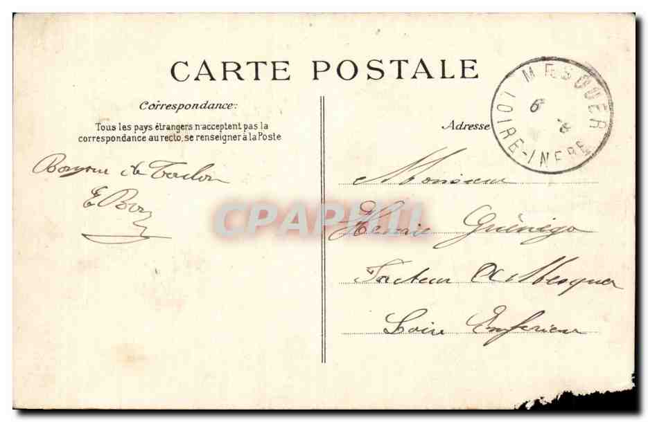 CPA Fantaisie Militaria Gervese Illustraterue La toilette Marins — Verso