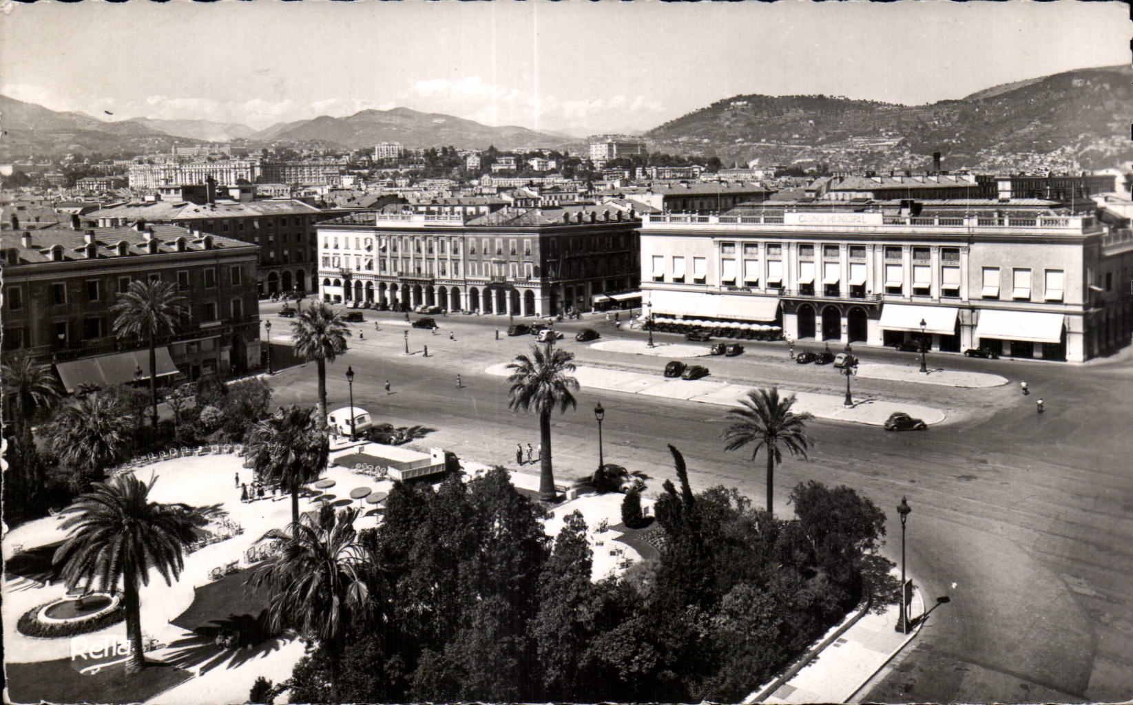 Nice - La Place Massena - Casino Municipal - CPA 