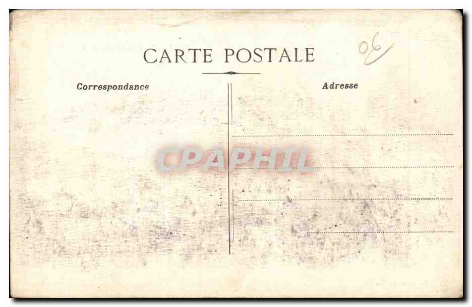 Nice - Entree du Port - CPA  — Rückseite