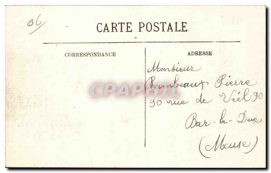 Nice - Le Square Massena - CPA  — Rückseite