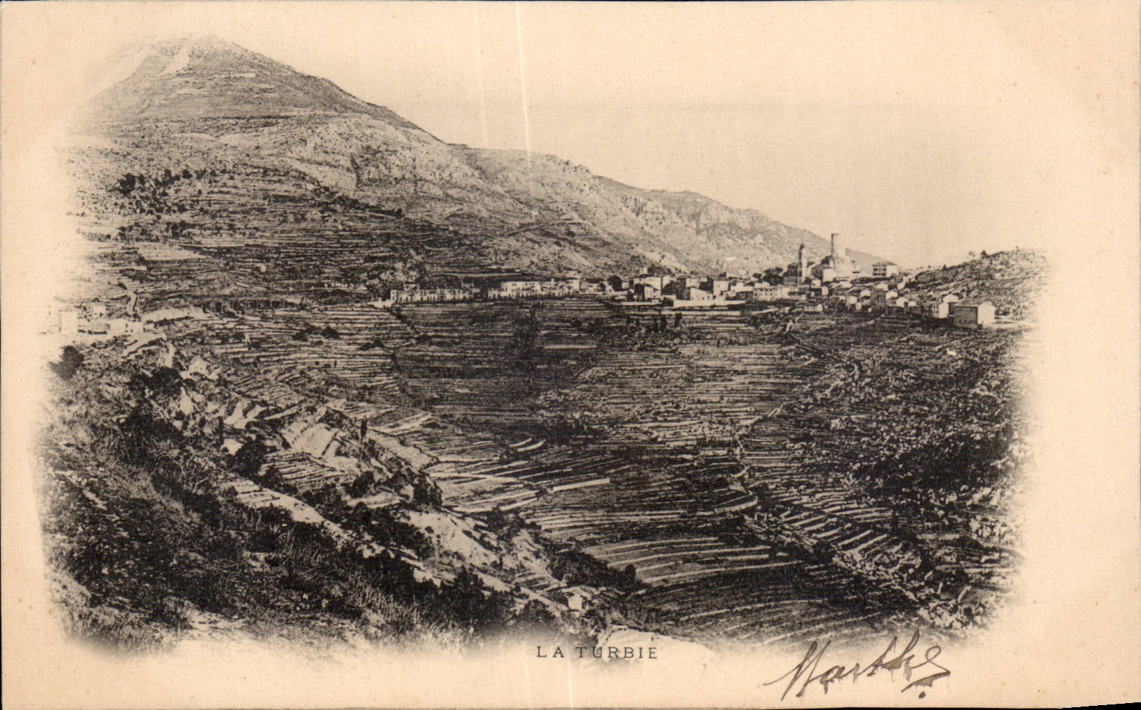 La Turbie - Vue Generale - CPA 