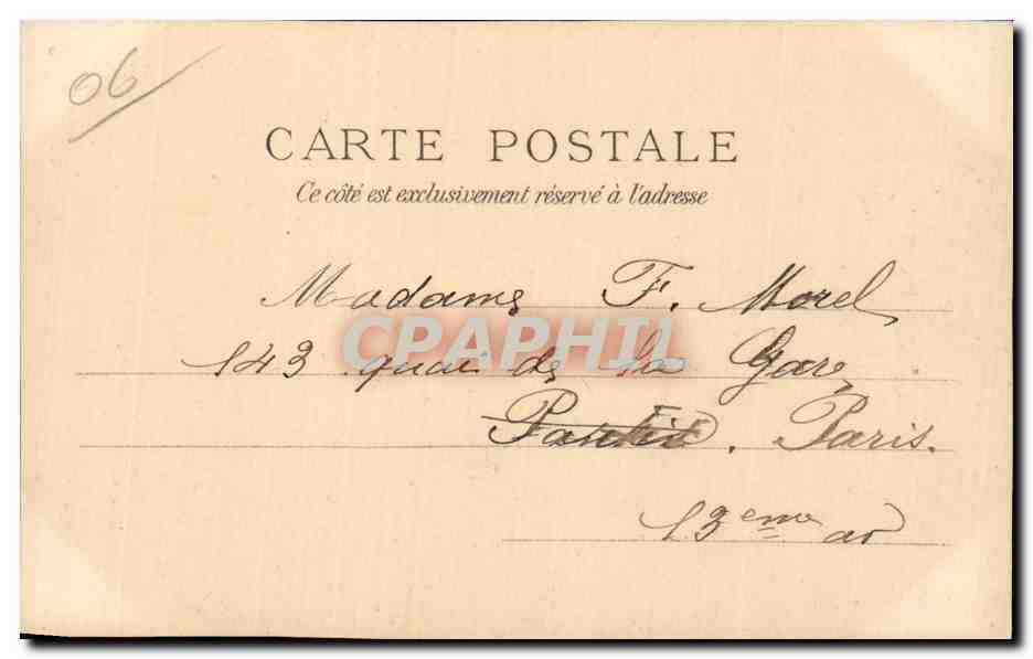La Turbie - Vue Generale - CPA  — Rückseite