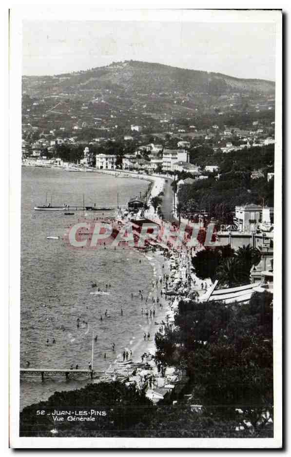 Juan les Pins - Vue Generale - CPA