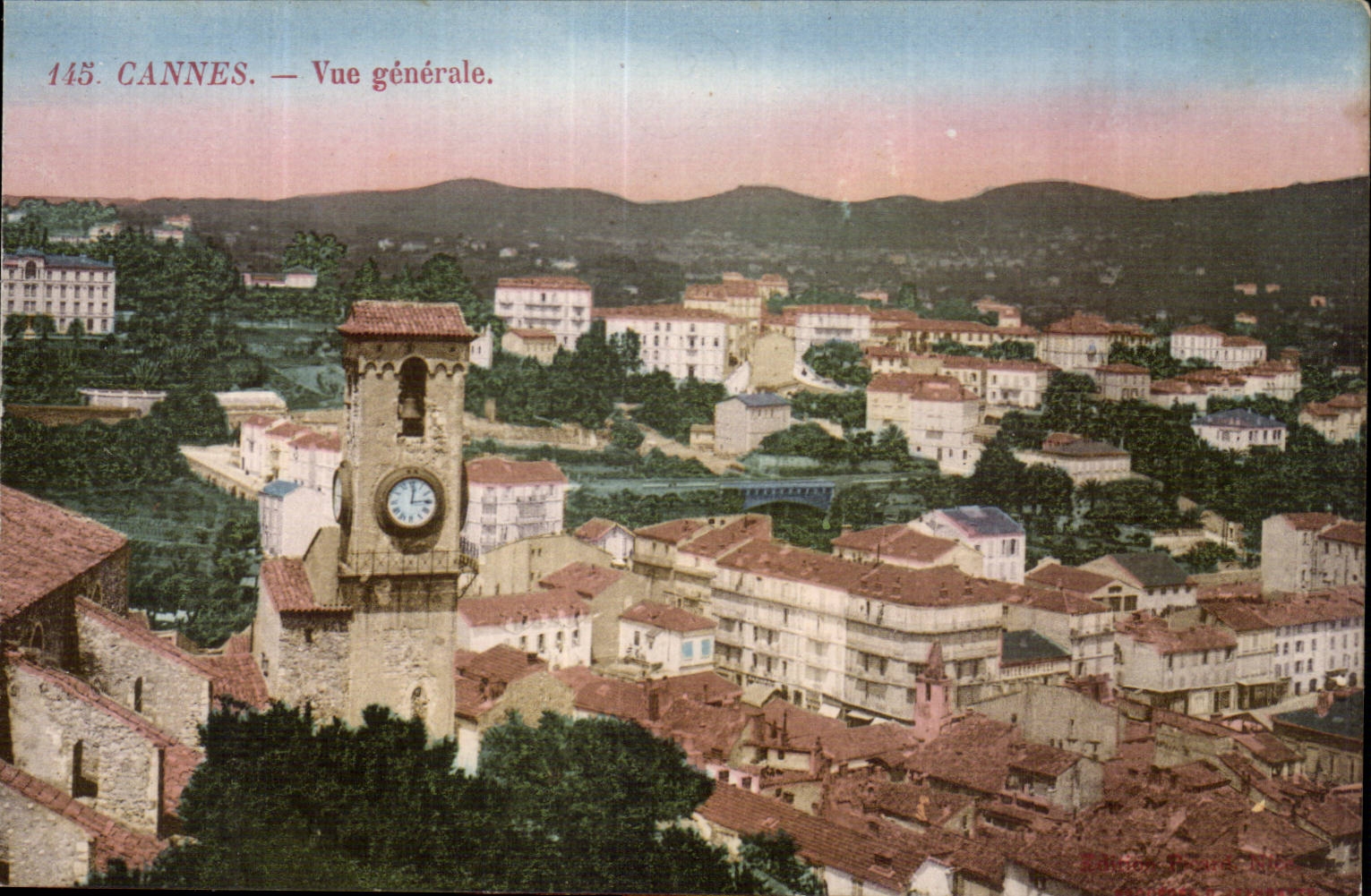 Cannes - Vue Generale - CPA