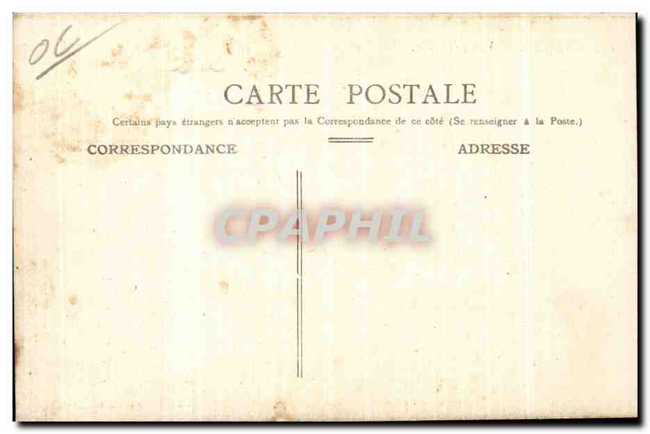 Cannes - Vue Generale - CPA — Rückseite