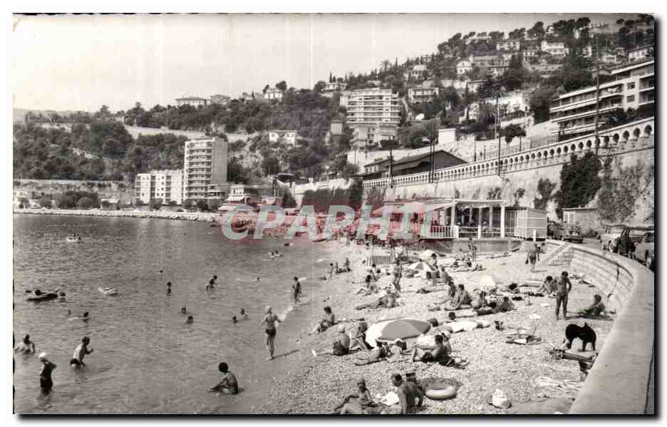 Villefranche sur Mer - Plage des Marinieres - CPA