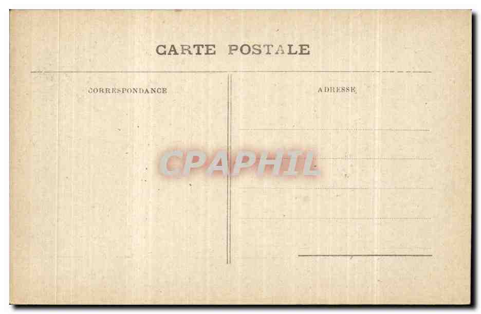 CPA Fantaisie Militaria Episodes de la guere 1914  — Rückseite
