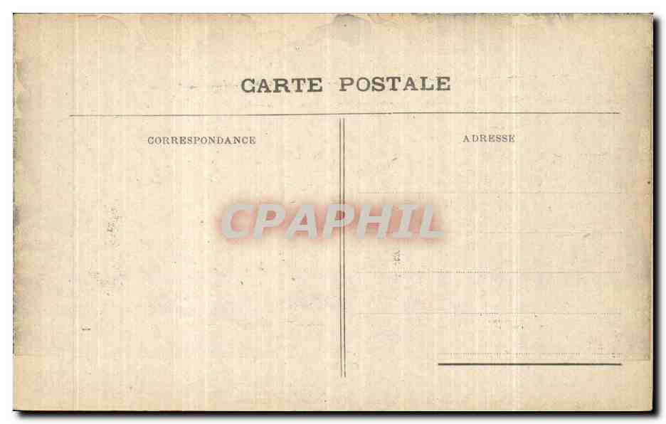 CPA Fantaisie Militaria Episodes de la guere 1914  — Rückseite