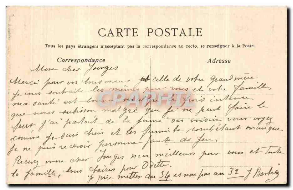 CPA Fantaisie Militaria Drapeaux Flags — Rückseite