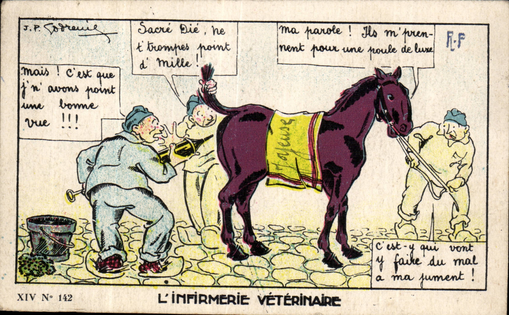 L'Infermeria Veterinaria — J.P. Sodreue — XIV N° 142